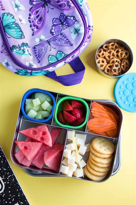 Bento Box Lunch Ideas for Kids - Peas and Crayons