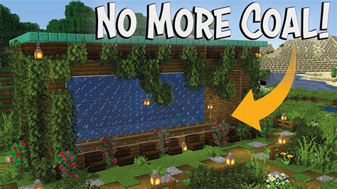 No More Coal Mining | New Minecraft Kelp Farm for 1.17 Survival (So Easy) Minecraft Tutorial ...