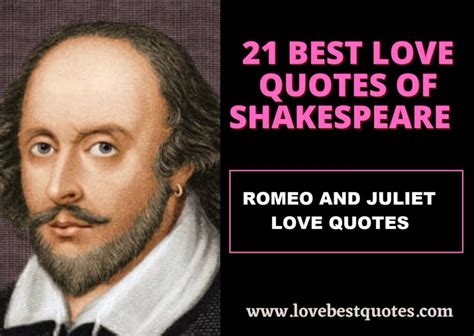 21 Best Romeo and Juliet Love Quotes | William Shakespeare Quotes