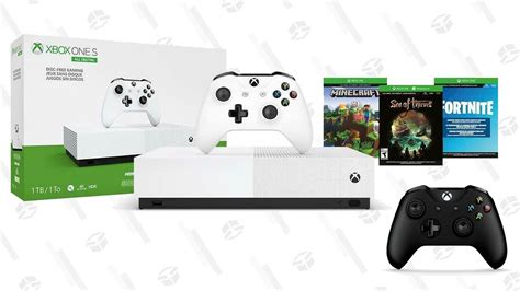 This Xbox One S 1TB All-Digital Bundle Comes With a Spare Controller