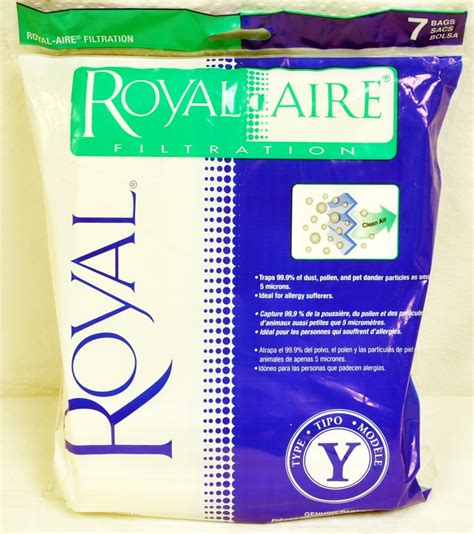 Royal Type Y Vacuum Cleaner Bags 43655127 - Walmart.com