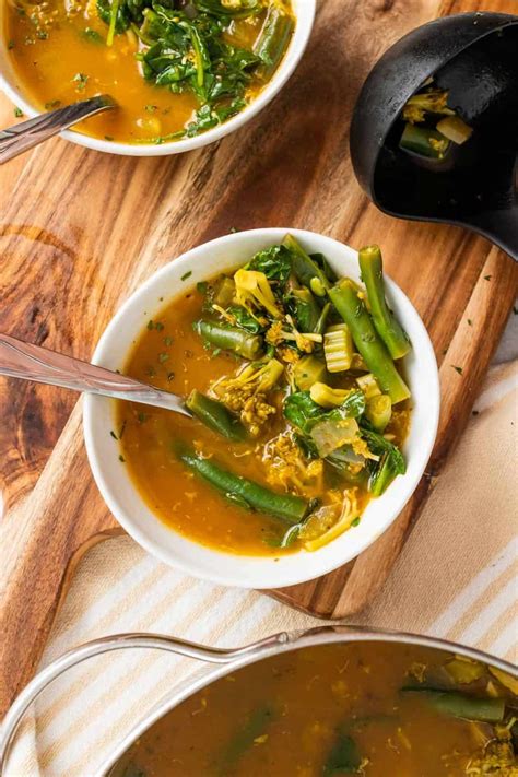 Keto Vegetable Soup - Diabetes Strong