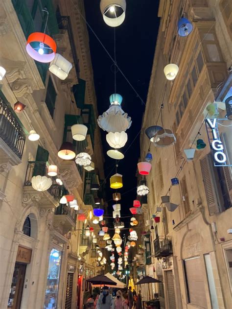 Valletta at night 🕯 | Malta nightlife, Valletta, Malta