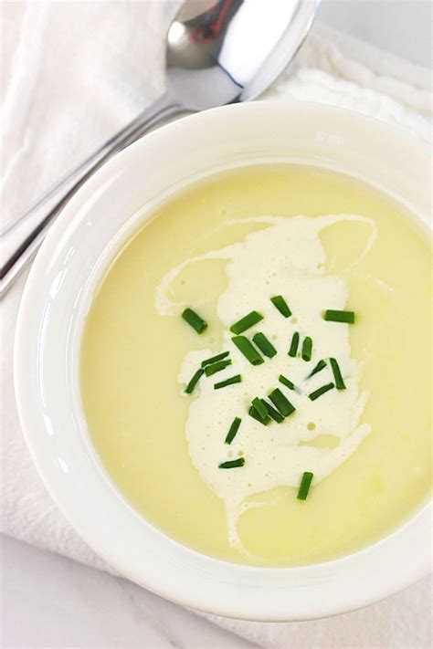 Vichyssoise (Cold Leek and Potato Soup) à la Julia Child • Now Cook This!