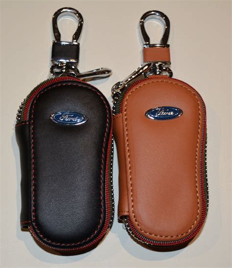 Ford Car Key Cover ,leather Key Fob Wallet, Leather Car Key Pouch, Leather Car Fob Protector ...