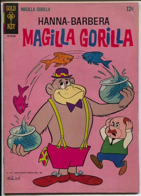 Magilla Gorilla # 4 1964-Gold Key-Hanna Barbera TV series-VG/FN: (1964 ...