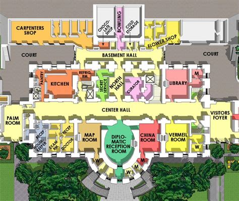 White House Floor Plan East Wing - floorplans.click