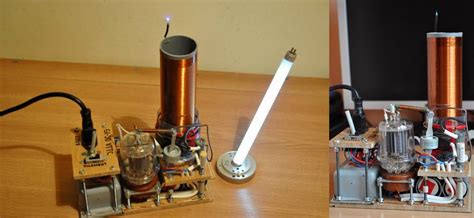 Tesla Coil Uses Vintage Tube | Hackaday