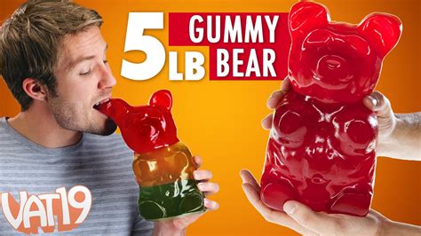 World's Largest Gummy Bear | Gummies, Gummy bears, Candy making