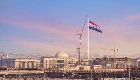 TIL the largest free-standing flagpole in the world is located in Cairo ...