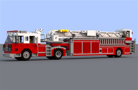 LEGO IDEAS - Fire Truck Tiller Ladder