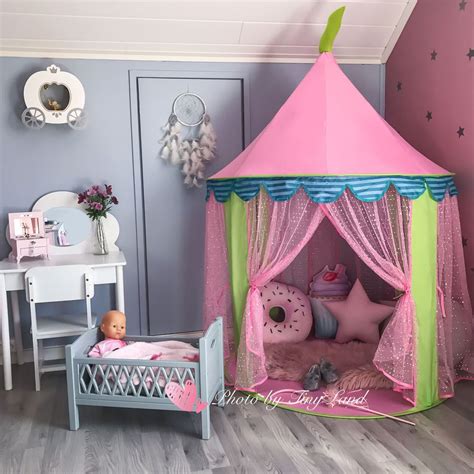 🎁104cm*104cm*140cm(Height) 🥇Permanent Warranty. | eBay! Big Girl Rooms, Girls Play Tent, Girls ...