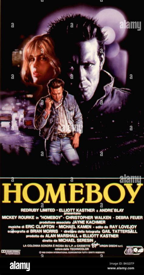 HOMEBOY -1988 POSTER Stock Photo - Alamy