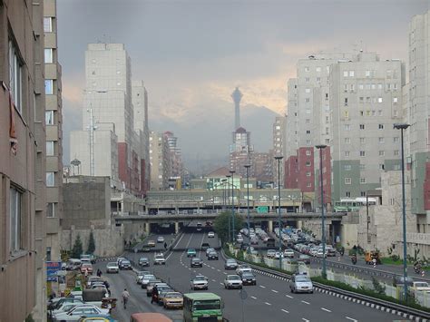 2112. Navvab Street Milad Tower | Navvab Street, Tehran. Mil… | Flickr