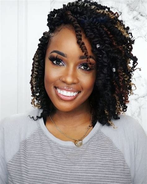 10”Tiana Passion Twist Hair | Twist hairstyles, Natural hair braids, Twist braid hairstyles