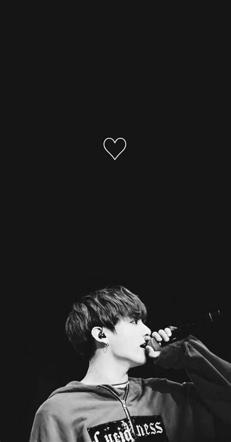 Jungkook Black And White Wallpapers - Wallpaper Cave