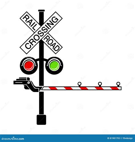 Railway Crossing Sign Clipart Vinyl