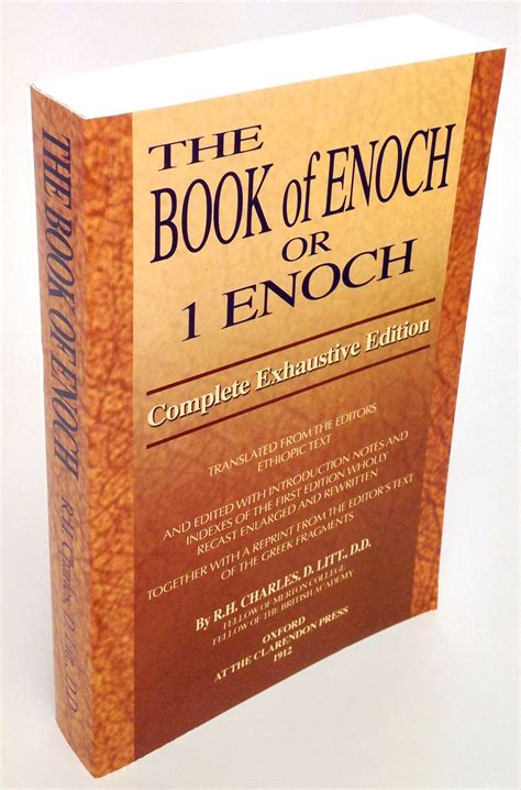 The Book Of Enoch (Enoch l) R.H. Charles Translation Complete ...