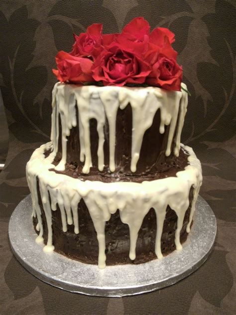 Made and decorated with Belgian Chocolate, this cake has a real "wow ...