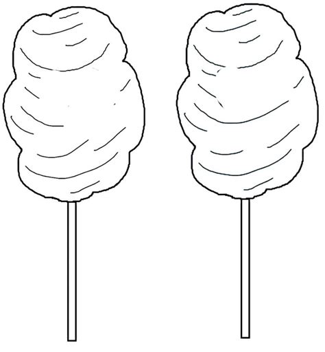 Cotton Candy Coloring Pages – ColoringMe.com