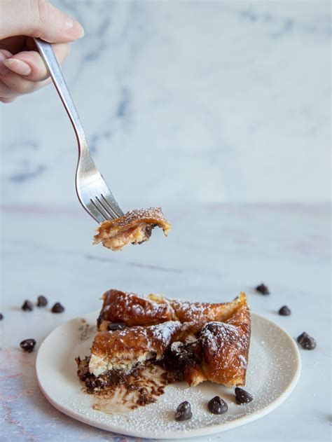 Simple Croissant Bread Pudding - Breads and Sweets