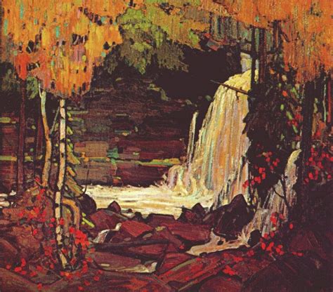 Woodland Waterfall, 1916 - Tom Thomson - WikiArt.org