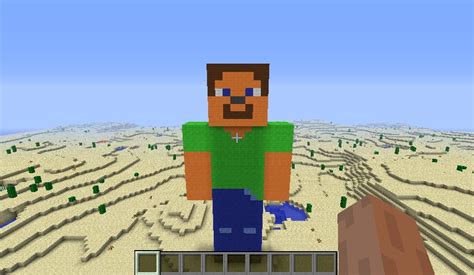 Giant Steve Minecraft Project