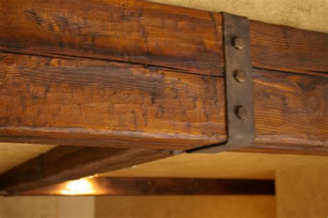 Distressed, Rustic, Wood Beam Rustic Beam Hardware | Beams & Trusses | Pinterest | Rustic wood ...