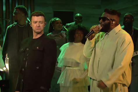 ‘SNL': Justin Timberlake Debuts Gospel Song ‘Sanctified' With Tobe Nwigwe