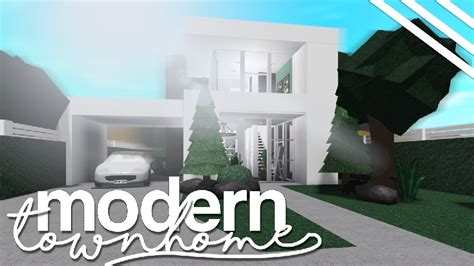 Bloxburg Modern Townhouse