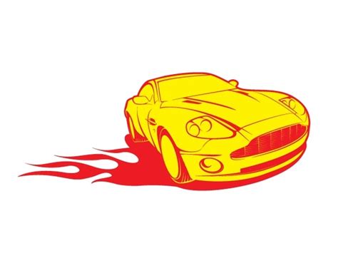 Cool Car Vector Free vector in Adobe Illustrator ai ( .ai ) vector illustration graphic art ...