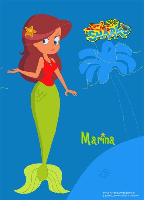 Marina LifeGuard (Zig and Sharko) by Chompy2000 on DeviantArt | Convite ...