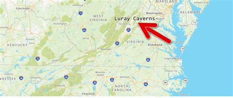 16 Astonishing Places In Luray Caverns - Live Maps and Driving Directions