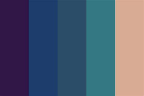 Night and Dusk and Dawn Color Palette