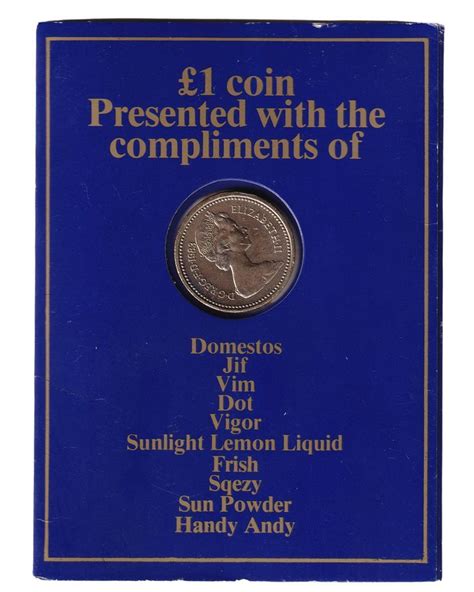 1983 Elizabeth II £1 One Pound 'First Day Of Issue' Coin Pack | eBay ...