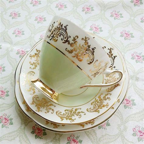 VodkaRouge : My vintage tea cups from The Vintage Tea Loft