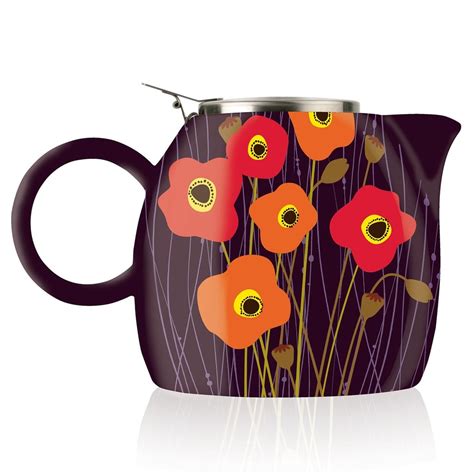 Poppy Tea Pot and Infuser ($30) | Last Minute Holiday Home Gifts on Amazon Prime | POPSUGAR Home ...