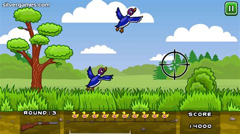 Duck Hunt - Juega en Línea en SilverGames 🕹️