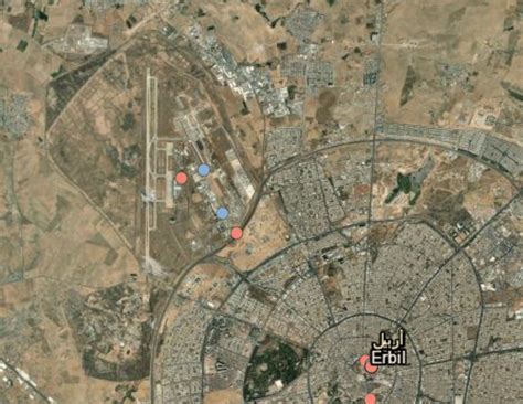 Three armed drones shot down over US military base at Erbil Airport ...