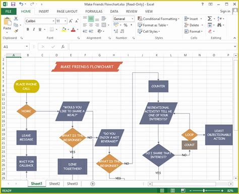 Excel Workflow Template Download - Riset