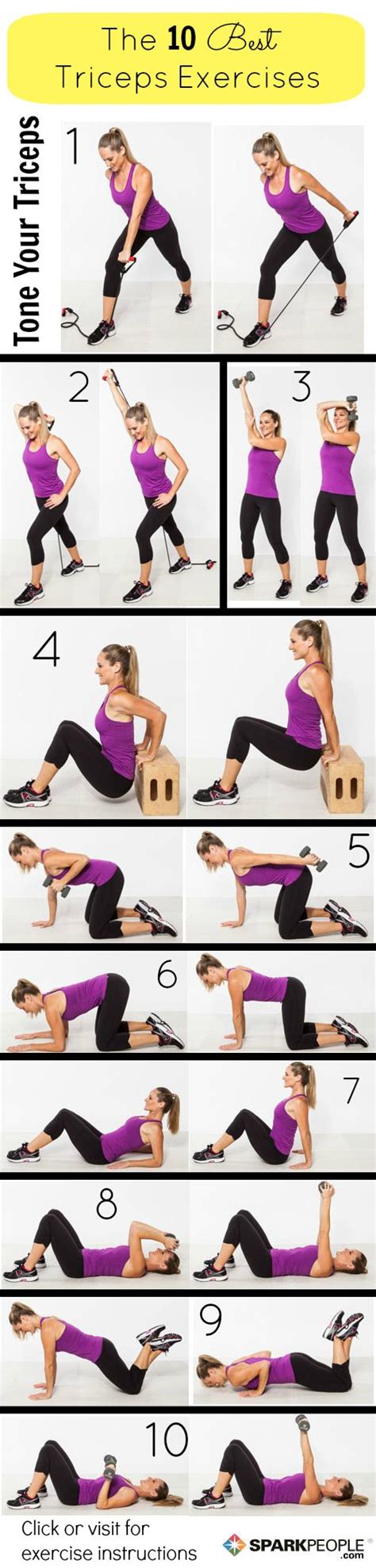 10 Exercises That Target the Triceps | SparkPeople