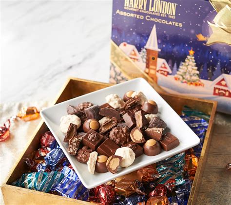 Harry London 3-lbs of Chocolates in Holiday Gift Box - QVC.com