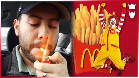 SMOKING A MCDONALDS FRENCH FRY?!? | SLXII - YouTube