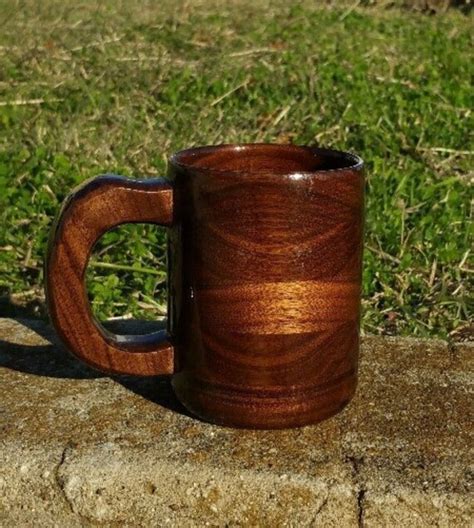 Handcrafted Wood Coffee 8oz Mug Walnut Coffee Cup Wood | Etsy