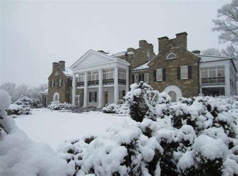 A Look At Some Mansions In The Snow | Homes of the Rich