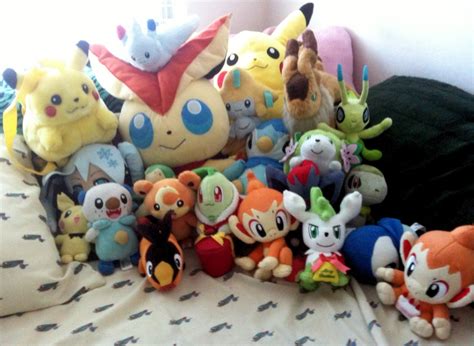 All my Pokemon plushies. by Rawrshiram on DeviantArt