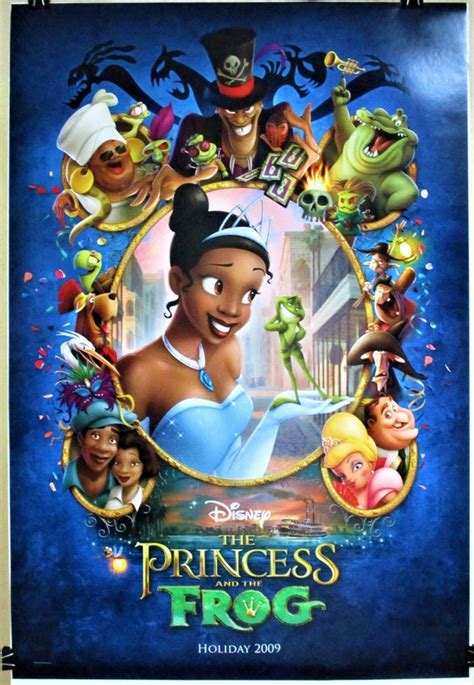 PRINCESS and the FROG Original Movie Poster 27x40 Double | Etsy