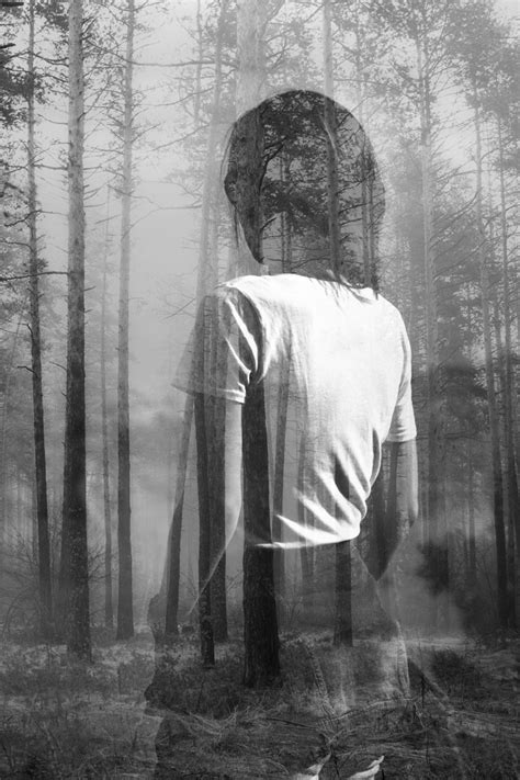 Dramatic Double Exposures That Blend Portraiture and Nature Photography ...