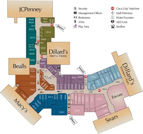 Post Oak Mall -- Directory | College station