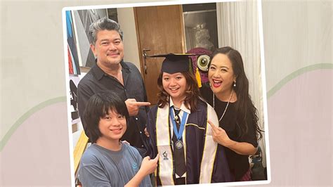 Julius Babao and Christine Bersola's Daughter Antonia Graduates